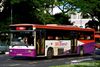 Thumbnail: SBS2738T — Historical archive of a Volvo B10M Mark IV (Duple Metsec 3500) single-deck bus operating on service 166 under SBS Transit. Buses of this model type have since been completely retired from passenger service.