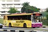 Thumbnail: SBS2741H — Historical archive of a Volvo B10M Mark IV (Duple Metsec 3500) single-deck bus, pictured carrying a Zespri advertisement, operating on service 21 under SBS Transit. Photographed in August 2011, buses of this model type have since been completely retired from passenger service.