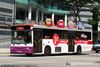 Thumbnail: SBS2744A — Historical archive of a Volvo B10M Mark IV (Duple Metsec 3500) single-deck bus operating on service 111 under SBS Transit. Buses of this model type have since been completely retired from passenger service.