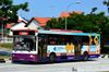 Thumbnail: SBS2757M — Historical archive of a Volvo B10M Mark IV (Duple Metsec 3500) single-deck bus, pictured carrying a Murdoch University advertisement, operating on service 315 under SBS Transit. Photographed in April 2015, buses of this model type have since been completely retired from passenger service.