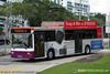Thumbnail: SBS2779A — Historical archive of a Volvo B10M Mark IV (Duple Metsec 3500) single-deck bus operating on service 161 under SBS Transit. Buses of this model type have since been completely retired from passenger service.