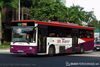 Thumbnail: SBS2821K — Historical archive of a Volvo B10M Mark IV (Duple Metsec 3500) single-deck bus operating on service 291 under SBS Transit. Buses of this model type have since been completely retired from passenger service.