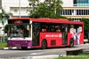 Thumbnail: SBS2833B — Historical archive of a Volvo B10M Mark IV (Duple Metsec 3500) single-deck bus operating on service 81 under SBS Transit. Buses of this model type have since been completely retired from passenger service.