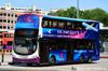 Thumbnail: SBS3000G — A Volvo B9TL (Wright Eclipse Gemini II) double-deck bus, pictured carrying a Xiamen Air advertisement, serving commuters on service 147 under current bus operator SBS Transit in June 2014.