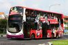 Thumbnail: SBS3056X — A Volvo B9TL (Wright Eclipse Gemini II) double-deck bus serving commuters on service 147 under current bus operator SBS Transit.