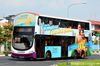 Thumbnail: SBS3057T — A Volvo B9TL (Wright Eclipse Gemini II) double-deck bus, pictured carrying a Singapore Kindness Movement advertisement, serving commuters on service 147 under current bus operator SBS Transit in October 2014.