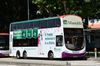 Thumbnail: SBS3078H — A Volvo B9TL (Wright Eclipse Gemini II) double-deck bus, pictured carrying a Manulife advertisement, serving commuters on service 154 under current bus operator SBS Transit in July 2014.
