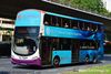 Thumbnail: SBS3083S — A Volvo B9TL (Wright Eclipse Gemini II) double-deck bus serving commuters on service 166 under current bus operator SBS Transit.