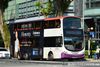 Thumbnail: SBS3091T — A Volvo B9TL (Wright Eclipse Gemini II) double-deck bus, pictured carrying a Endowus advertisement, serving commuters on service 132 under current bus operator SBS Transit in January 2022.