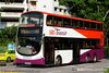 Thumbnail: SBS3117D — A Volvo B9TL (Wright Eclipse Gemini II) double-deck bus serving commuters on service 166 under current bus operator SBS Transit.
