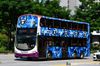 Thumbnail: SBS3150G — A Volvo B9TL (Wright Eclipse Gemini II) double-deck bus, pictured carrying a Aape advertisement, serving commuters on service 502 back when it was operated by SBS Transit in July 2014.