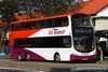 Thumbnail: SBS3166L — A Volvo B9TL (Wright Eclipse Gemini II) double-deck bus serving commuters on service 8 under current bus operator SBS Transit.