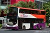 Thumbnail: SBS3171X  — A Volvo B9TL (Wright Eclipse Gemini II) double-deck bus serving commuters on service 166 under current bus operator SBS Transit in October 2013.