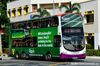 Thumbnail: SBS3266G — A Volvo B9TL (Wright Eclipse Gemini II) double-deck bus, pictured carrying a Carlsberg advertisement, serving commuters on service 168 under current bus operator SBS Transit in June 2015.