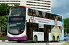 Thumbnail: SBS3300R — A Volvo B9TL (Wright) double-deck bus serving commuters on service 97 under current bus operator Tower Transit Singapore in June 2016.