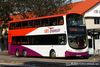 Thumbnail: SBS3316X — A Volvo B9TL (Wright Eclipse Gemini II) double-deck bus serving commuters on service 8 under current bus operator SBS Transit.