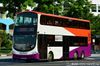 Thumbnail: SBS3317T — A Volvo B9TL (Wright) double-deck bus serving commuters on service 143 under current bus operator Tower Transit Singapore in July 2016.