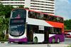Thumbnail: SBS3328L — A Volvo B9TL (Wright) double-deck bus serving commuters on service 334 under current bus operator Tower Transit Singapore in June 2016.