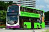Thumbnail: SBS3332Z — A Volvo B9TL (Wright) double-deck bus serving commuters on service 79 under current bus operator Tower Transit Singapore in June 2016.