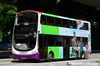 Thumbnail: SBS3336M — A Volvo B9TL (Wright) double-deck bus serving commuters on service 97 under current bus operator Tower Transit Singapore in December 2016.