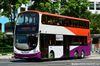 Thumbnail: SBS3349B — A Volvo B9TL (Wright) double-deck bus serving commuters on service 97 under current bus operator Tower Transit Singapore in June 2016.