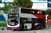 Thumbnail: SBS3402E — A Volvo B9TL (Wright) double-deck bus serving commuters on service 143M under current bus operator Tower Transit Singapore in June 2016.