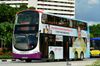 Thumbnail: SBS3406U — A Volvo B9TL (Wright) double-deck bus serving commuters on service 97 under current bus operator Tower Transit Singapore in June 2016.
