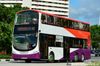 Thumbnail: SBS3413Z — A Volvo B9TL (Wright) double-deck bus serving commuters on service 49 under current bus operator Tower Transit Singapore in June 2016.