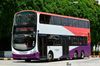 Thumbnail: SBS3461J — A Volvo B9TL (Wright) double-deck bus serving commuters on service 62 under current bus operator Go-Ahead Singapore in September 2016.