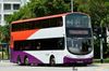 Thumbnail: SBS3489E — A Volvo B9TL (Wright) double-deck bus serving commuters on service 62 under current bus operator Go-Ahead Singapore in September 2016.