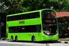Thumbnail: SBS3494P — A Volvo B9TL (Wright) double-deck bus serving commuters on service 43 under current bus operator Go-Ahead Singapore in May 2019.