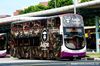 Thumbnail: SBS3672S — A Volvo B9TL (Wright Eclipse Gemini II) double-deck bus, pictured carrying a Aape advertisement, serving commuters on service 74 under current bus operator SBS Transit in July 2014.