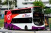 Thumbnail: SBS3675J — A Volvo B9TL (Wright Eclipse Gemini II) double-deck bus, pictured carrying a Spot Me Red Dot advertisement, serving commuters on service 8 under current bus operator SBS Transit in June 2015.