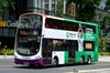 Thumbnail: SBS3763M — A Volvo B9TL (Wright Eclipse Gemini II) double-deck bus, pictured carrying a China Life advertisement, serving commuters on service 196 under current bus operator SBS Transit in February 2018.