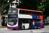 Thumbnail: SBS3905X — A Volvo B9TL (Wright) double-deck bus, pictured carrying a Meyson Jewellery advertisement, serving commuters on service 129 under current bus operator Go-Ahead Singapore in July 2026.