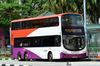 Thumbnail: SBS3970G — A Volvo B9TL (Wright) double-deck bus serving commuters on service 17A under current bus operator Go-Ahead Singapore in November 2016.