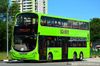 Thumbnail: SBS3981A — A Volvo B9TL (Wright) double-deck bus serving commuters on service 2 under current bus operator Go-Ahead Singapore in March 2018.