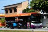 Thumbnail: SBS5157A — A Scania K230UB (Euro V) single-deck bus, pictured carrying a Star Living advertisement, serving commuters on service 43 back when it was operated by SBS Transit in February 2015.