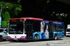 Thumbnail: SBS6176M — A Mercedes-Benz Citaro single-deck bus, pictured carrying a Nivea advertisement, serving commuters on service 100 under current bus operator SBS Transit in December 2016.