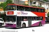 Thumbnail: SBS7218U — Historical archive of a Volvo Olympian (2-Axle) double-deck bus operating on service 182M under SBS Transit. Buses of this model type have since been completely retired from passenger service.