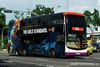 Thumbnail: SBS7301L — Historical archive of a Volvo B9TL (ComfortDelgro Engineering) double-deck bus, pictured carrying a Tiger Beer advertisement, operating on service 21 under SBS Transit. Photographed in August 2007, buses of this model type have since been completely retired from passenger service.