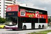 Thumbnail: SBS7305B — Historical archive of a Volvo B9TL (ComfortDelgro Engineering) double-deck bus, pictured carrying a McDonald`s advertisement, operating on service 21 under SBS Transit. Buses of this model type have since been completely retired from passenger service.