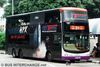 Thumbnail: SBS7306Z — Historical archive of a Volvo B9TL (ComfortDelgro Engineering) double-deck bus, pictured carrying a GT Radial advertisement, operating on service 21 under SBS Transit. Photographed in December 2008, buses of this model type have since been completely retired from passenger service.