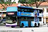 Thumbnail: SBS7308T — Historical archive of a Volvo B9TL (ComfortDelgro Engineering) double-deck bus, pictured carrying a Tiger Beer advertisement, operating on service 12 under SBS Transit. Photographed in October 2011, buses of this model type have since been completely retired from passenger service.