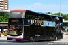 Thumbnail: SBS7313C — Historical archive of a Volvo B9TL (ComfortDelgro Engineering) double-deck bus, pictured carrying a Singapore Air Force advertisement, operating on service 151 under SBS Transit. Photographed in June 2014, buses of this model type have since been completely retired from passenger service.
