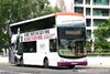 Thumbnail: SBS7318P — Historical archive of a Volvo B9TL (ComfortDelgro Engineering) double-deck bus, pictured carrying a Singapore Navy advertisement, operating on service 147 under SBS Transit. Buses of this model type have since been completely retired from passenger service.