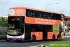 Thumbnail: SBS7321D — Historical archive of a Volvo B9TL (ComfortDelgro Engineering) double-deck bus, pictured carrying a Centre for Enabled Living advertisement, operating on service 147 under SBS Transit. Photographed in July 2013, buses of this model type have since been completely retired from passenger service.