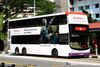 Thumbnail: SBS7329H — Historical archive of a Volvo B9TL (ComfortDelgro Engineering) double-deck bus, pictured carrying a Prudential advertisement, operating on service 2 under SBS Transit. Buses of this model type have since been completely retired from passenger service.