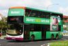 Thumbnail: SBS7336L — Historical archive of a Volvo B9TL (ComfortDelgro Engineering) double-deck bus, pictured carrying a Huggies advertisement, operating on service 147 under SBS Transit. Buses of this model type have since been completely retired from passenger service.