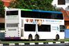 Thumbnail: SBS7344M — Historical archive of a Volvo B9TL (ComfortDelgro Engineering) double-deck bus, pictured carrying a Standard Chartered Bank advertisement, operating on service 147 under SBS Transit. Buses of this model type have since been completely retired from passenger service.